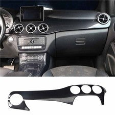 Console For Mercedes Benz B~Class 12~19ABS Central Instrument Strip Carbon Fiber