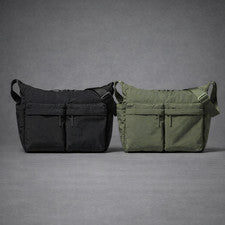 Elegante Bolso Mensajero Multi Bolsillo para Mujeres Nylon Bandolera de Hombro Bolso de Mano Grande