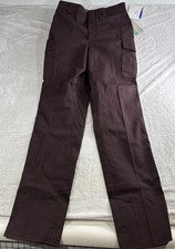 Pantalones de uniforme BLAUER PARA HOMBRE Street Gear Style 8810 BORGOÑA, talla 34 cargo nuevos con etiquetas