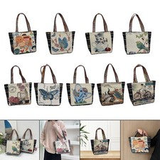 Bolso Bandolera Mujer Lona Gran Capacidad Moda Femenina Cartera