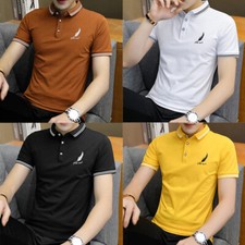 Camisa De Polo Para Hombres Moda Elegante Casual De Algodón Marca De Lujo nueva