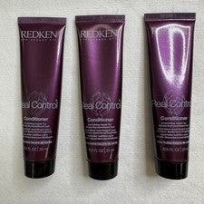 REDKEN Real Control Acondicionador Cuidado del Color Acondicionador Paquete de 3 1.oz Ea Travel talla