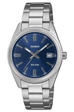 Reloj de pulsera CASIO tamaño unisex cuarzo acero inoxidable/azul UTP-1302PD-2A1VEF