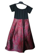 Vestido de cóctel mujer AX Paris rojo estampado floral talla 36 S elegante festivo