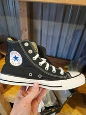 Converse Chuck Taylor All Star High Negro - Talla 6 Hombre/8 Mujer