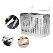Soporte para utensilios de acero inoxidable 2 piezas soporte para espátula palillo colador soporte