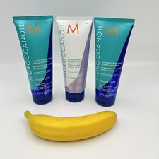 Champú y acondicionador Moroccanoil rubio perfeccionador púrpura 200 ml 6,7 oz - Lote de 3