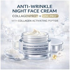 Peptilux Crema de Noche Antiarrugas 50ml Colágeno Pro con SINCPRO™ Cuidado Reafirmante