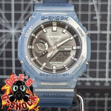 Casio G-Shock ICERC GA-B2100 Solar Bluetooth CasiOak Azul Jalea GA-B2100KB-2A
