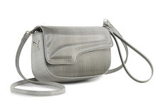 PUMA FS. QU Mini Bolso Hobo Para Mujer Bolso Informal Moda Bolso de Hombro Gris 091431-01