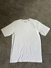 Camiseta Kenneth Cole Mediana Movilidad Tejida Blanca Súper Suave $49