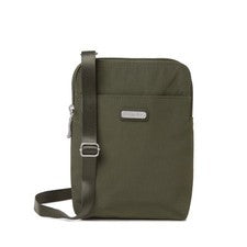 Mini Bandolera Baggallini Bryant - Bolso de Mano Sintético Oliva para Mujer, Estilo 741980