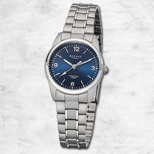 Regent Metal Reloj de Pulsera Señoras Cuarzo Gris Plata Pulsera de Metal URF1342