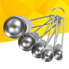 Juego de herramientas de medición de cocina de acero inoxidable cuchara de medición apilable cuchara de medición