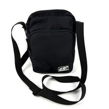 Bolso Bandolera Eddie Bauer Jaspe Negro Lona Unisex Bolso de Viaje Nuevo