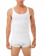 Paquete de 3 chalecos de compresión sin mangas para hombre | Corrector de algodón carpeta de pecho ESTILO 973