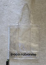 Bolso de compras transparente grande PACO RABANNE