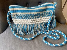 Nuevo Bolso Bandolera Boho Bandolera Pequeño Étnico Hecho a Mano Indio