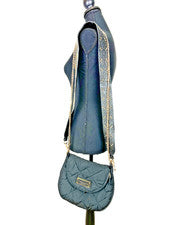 Bolso Bandolera MARC BY MARC JACOBS Para Mujer Acolchado Nylon Cuero Correa Tachonada