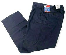 FLYING CROSS FX57400 HOMBRES 44x36 CLASE A ESTILO POLICÍA UNIFORME PANTALONES AZUL MARINO SIN DOBLADILLO