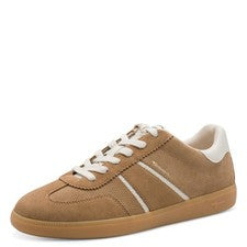 Zapatilla deportiva Tamaris - cuero topo/sintético