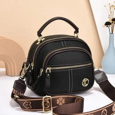 Mini Bolso Bandolera de Moda, Bolso de Hombro Multicapa de Moda, Informal de Mano para Mujer