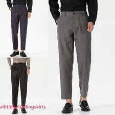 Pantalones informales de negocios para hombre Pantalones de moda Longitud regular Ligeramente elásticos
