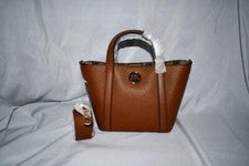 Bolso de Mano MICHAEL Kors Hadleigh PEQUEÑO Doble Asa Equipaje Desordenado #38F3G8FT5L NUEVO CON ETIQUETAS
