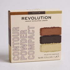 Paleta de polvo Revolution Contour compacta - mediana 7 g / 0,24 oz NUEVA SELLADA