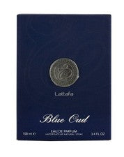 Perfume de larga duración para hombre @Lattafa Blue Oud 100 ml # m262