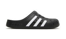 Sandalias para hombre Adidas Adilette zueco negro nube blanco negro sin cordones GZ5886 (516)