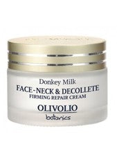 Olivolio Crema Reparadora Decolette Orgánica Leche de Burro Crema Facial Crema de Día Cuello