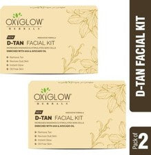 Kit Facial OXYGLOW D-Tan 50 Gm (Pack de 2) (2 x 50 g) ENVÍO GRATUITO