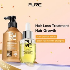Champú de aceite de argán Marruecos juegos de suero para el crecimiento del cabello suavizante reparación frizz dañado