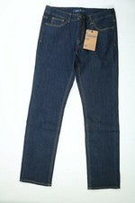 Pantalones de mezclilla azul oscuro 32x30 de última moda para hombre ¡NUEVOS! Nuevo con etiquetas