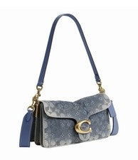 Bolso Bandolera COACH Denim Cristal Tabby 26 Estampado Firma Se envía hoy