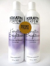 CHAMPÚ Y ACONDICIONADOR ILUMINADOR KERATIN PERFECT 12 OZ DUO