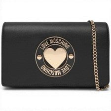 Moda Love Moschino Bolso Bandolera Daily Love Mujer Negro Eco-Piel