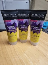 3x Máscara Tonificadora John Frieda Violet Crush for Blondes - 6 fl oz