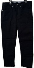 Pantalón GAP Hombre 5 Bolsillos 32 X 30 Calce Ajustado Negro Verdadero Precio de venta sugerido por el fabricante 79,95 