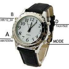 Reloj Hombre Tallante Inglés Calidad Ciego Ancianos 2 BATERÍA GRATIS SE ENVÍA DESDE EE. UU. Muñeca