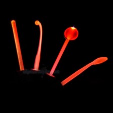 4 PIEZAS Electrodos Reemplazan Tubo de Vidrio para Máquina de Cuidado de la Piel Facial de Alta Frecuencia