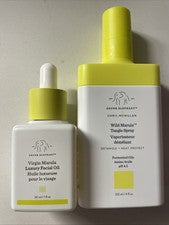 Aceite facial Drunk Elephant Marula 1 oz y spray para el cabello enredado 4 oz nuevo al por menor $99