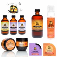 Sunny Isle | Aceite de ricino negro jamaicano | Productos para el cuidado del cabello