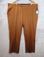 Pantalones de vestir Hamptons Vitale Barberis Canonico para hombre 46x27 marrón pantalón Super 110s