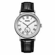 Reloj mecánico automático Mark Fairwhale para hombre pequeño segundo subesfera calendario