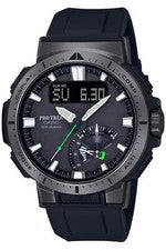 Reloj de pulsera CASIO PRO TREK PRW-70Y-1JF Protrek negro para hombre solar resistente al aire libre