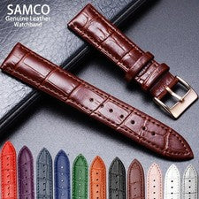 Correa de reloj de cuero premium 12-24 mm con herramienta envío gratuito Reino Unido
