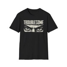Camiseta gráfica Troublesome Menacing Eyes