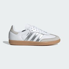 Adidas Originals Samba OG White Silver Lifestyle New Women Shoes Rare JI2725